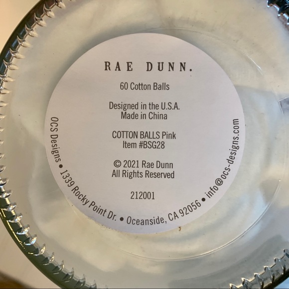 Rae Dunn Rainbow Collection Makup Bag & Jars - Picture 11 of 14